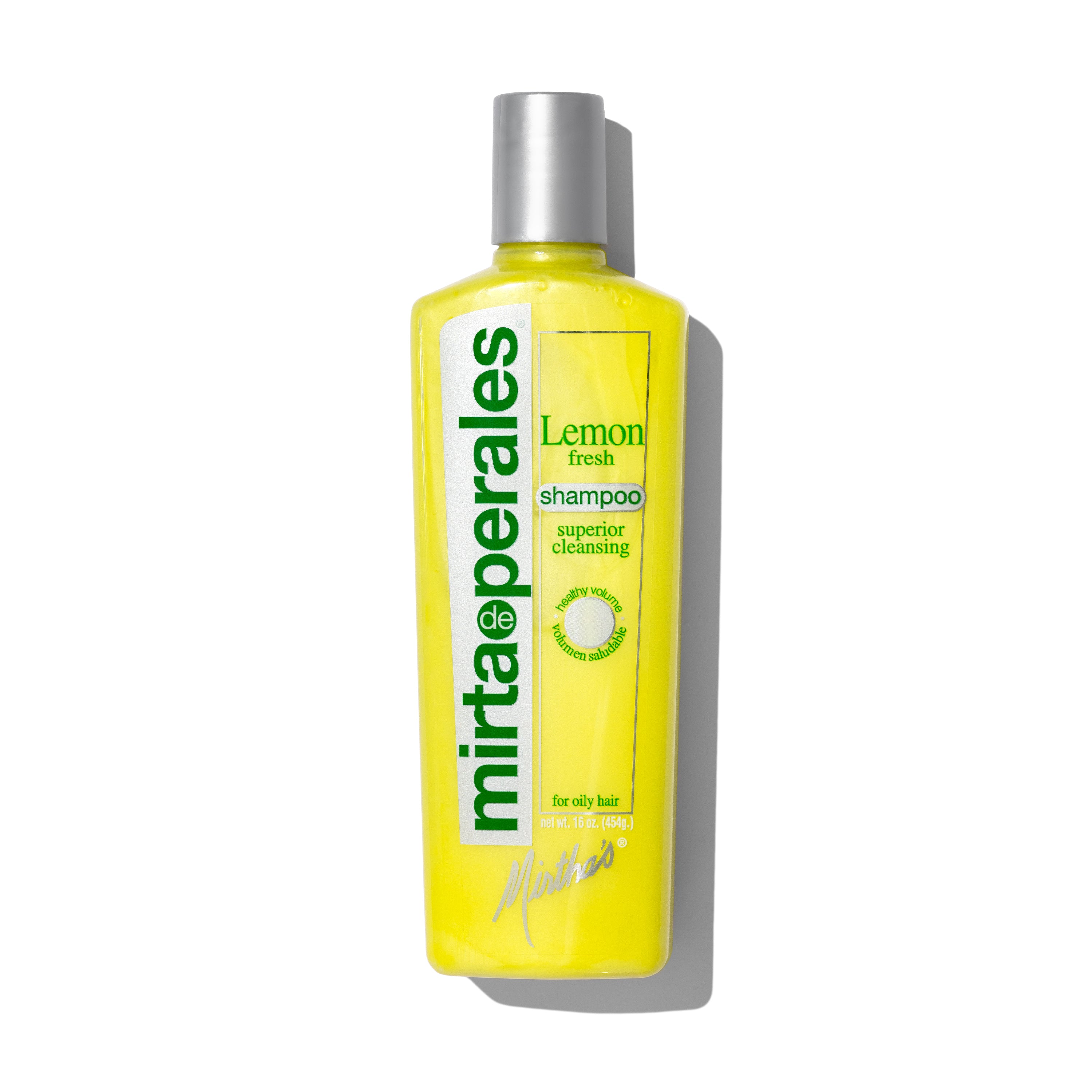 Lemon Hair Shampoo for Fine, Thin or Oily Hair- Mirta de Perales